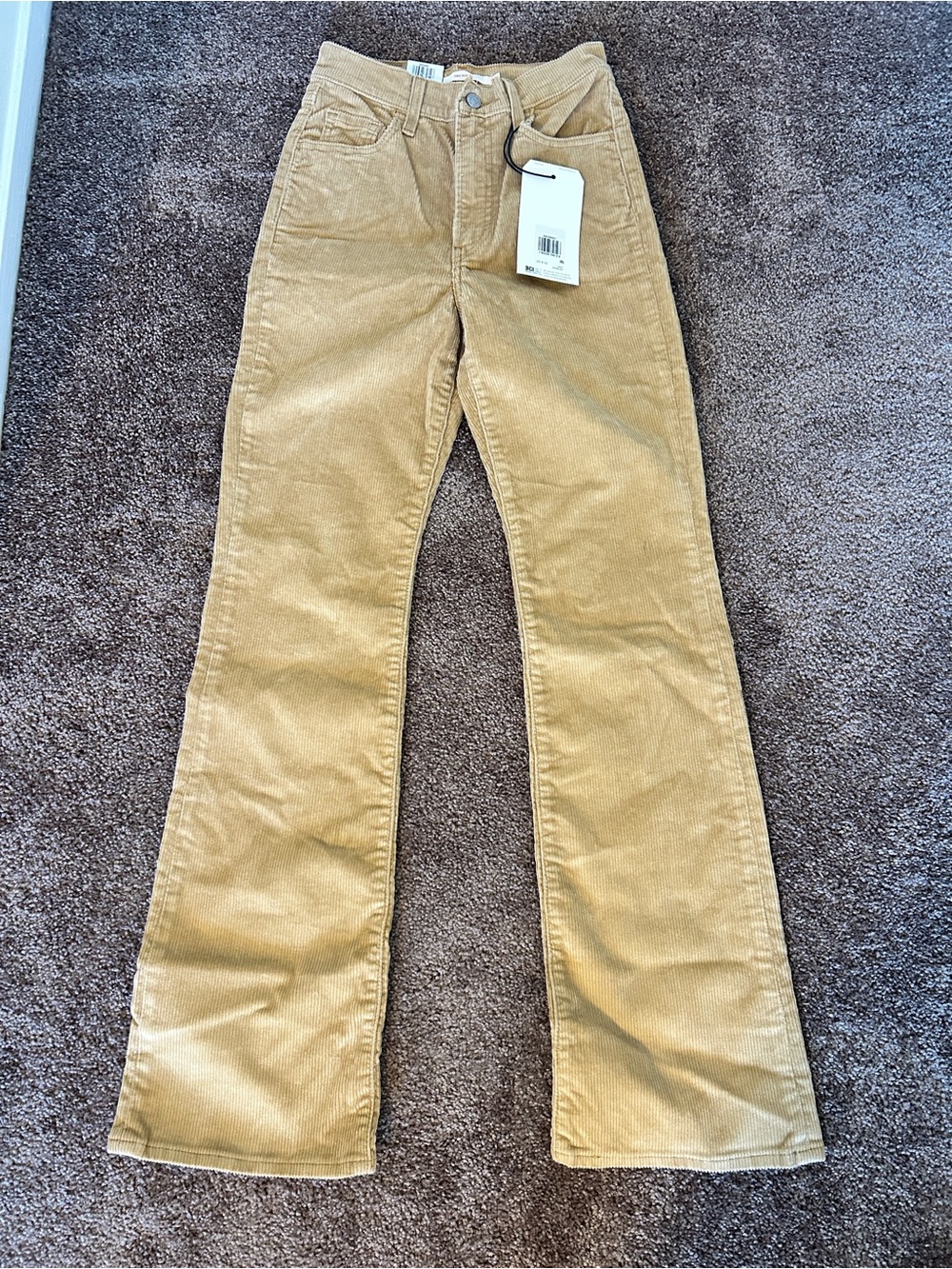 Levi’s Corduroy High Waist Ribcage Bootcut Jeans